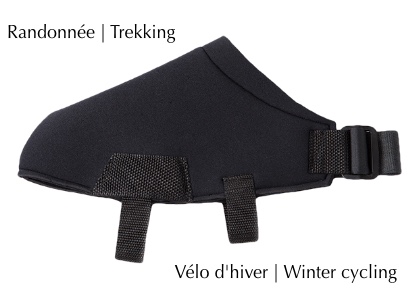 Hiking and trekking boot covers